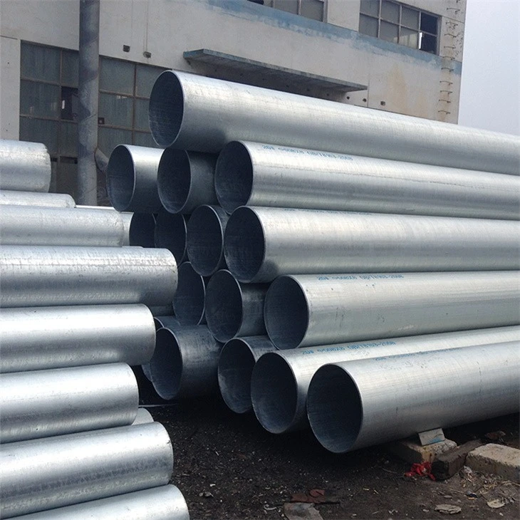 Venta Caliente En Stock Caliente Galvanizado Tubo Redondo